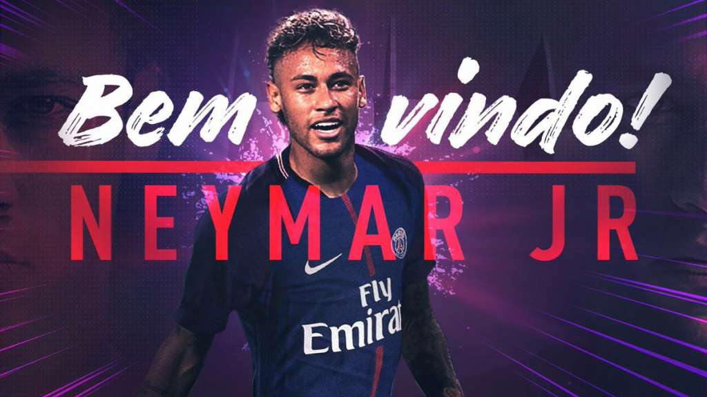 Neymar é o novo reforço do PSG