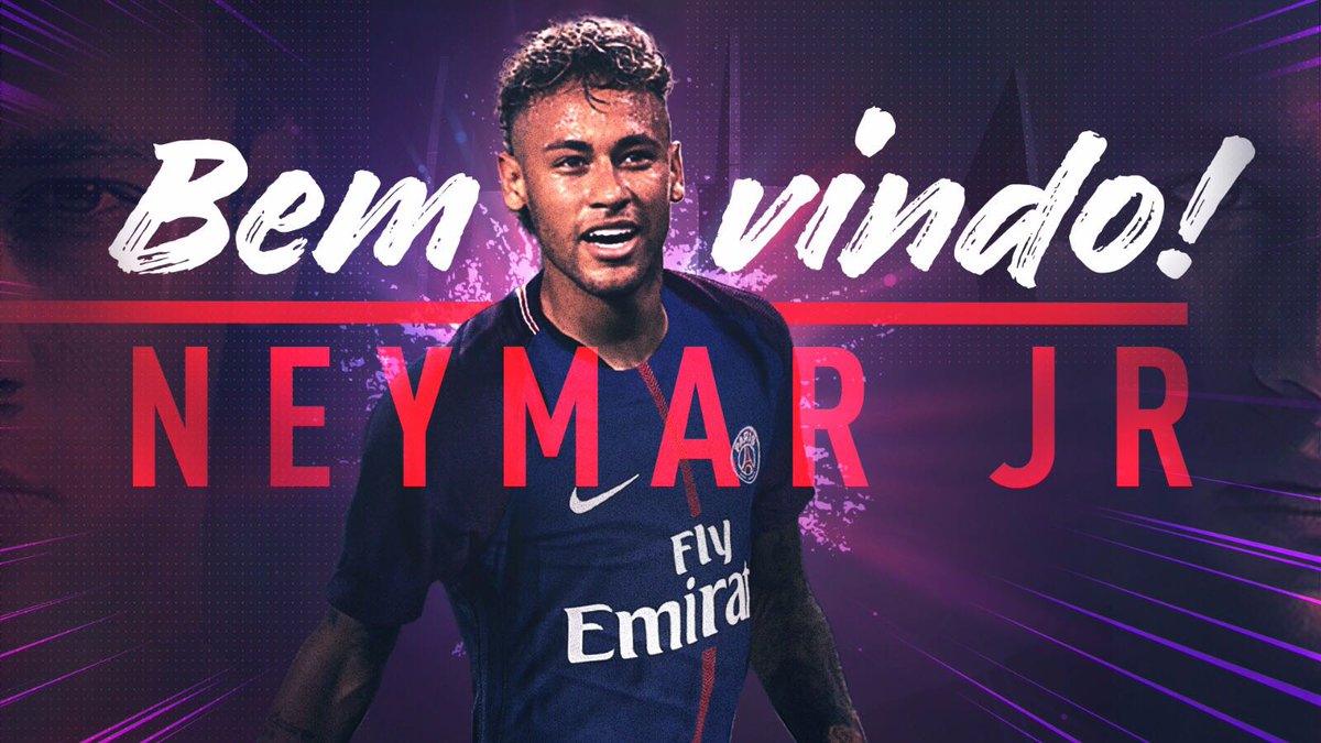 Neymar assina por cinco anos e é oficializado como reforço do Paris Saint-Germain