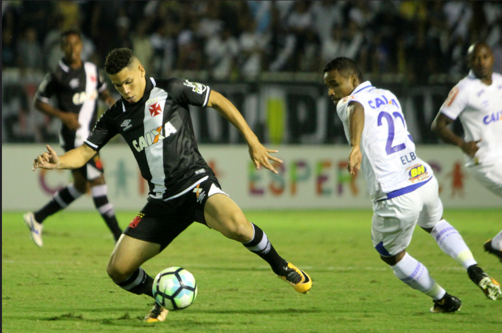 Vasco perde pontos importantes em casa para o Cruzeiro (Foto: Divulgação/Vasco