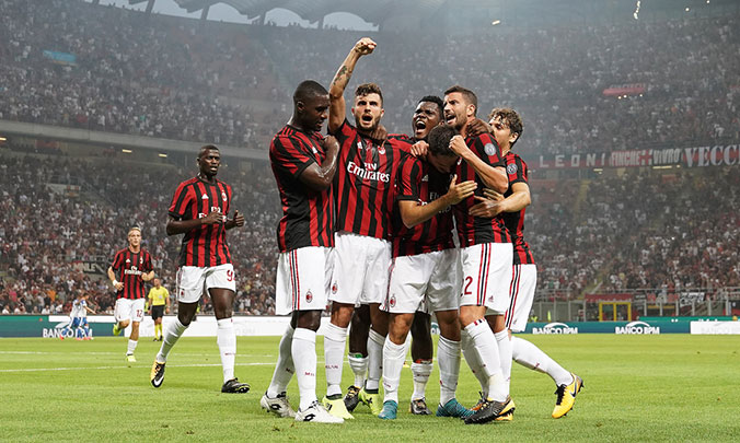 Milan vai enfrentar time da Macedônia nos playoffs da Liga Europa