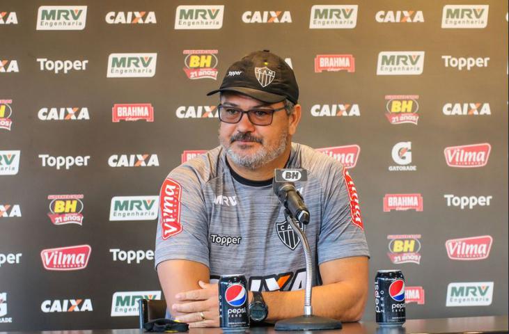 Micale deixa claro que objetivo é a Libertadores (Foto: Bruno Cantini / Atlético-MG)