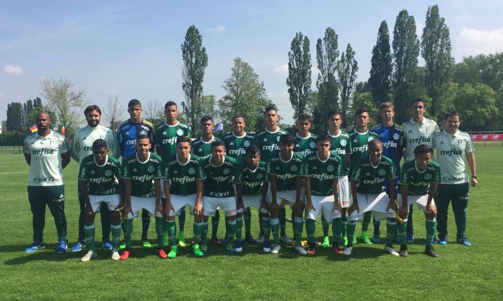 Sub 15 do Palmeiras fez bonito neste sábado