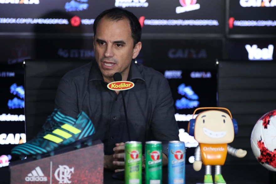 Rodrigo Caetano despistou sobre o próximo técnico do Flamengo Rodrigo Caetano despistou sobre o próximo técnico do Flamengo