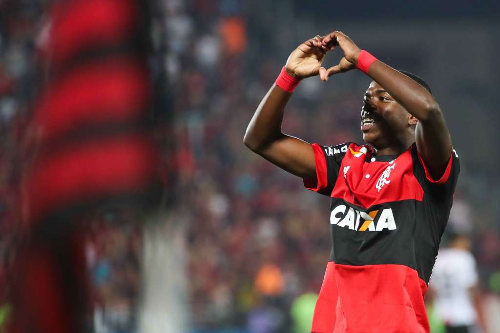 Vinícius Junior marcou o primeiro gol da carreira contra o Palestino