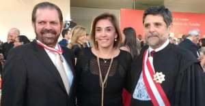 Reinaldo Carneiro Bastos, presidente da FPF, ganha título de Comendador no TST em Brasília