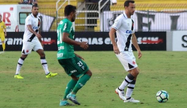 Palmeiras saiu na frente, mas cedeu o empate para o Vasco da Gama