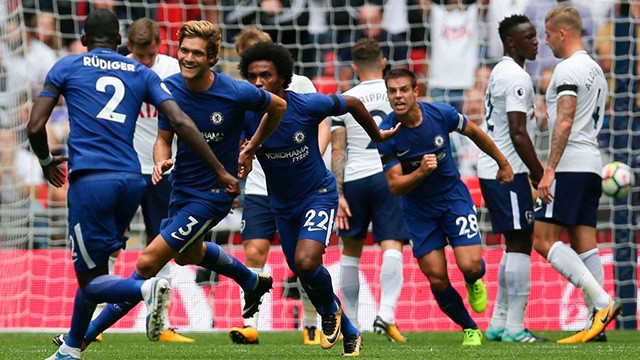INGLÊS: Chelsea supera Tottenham em clássico e fatura a 1ª vitória