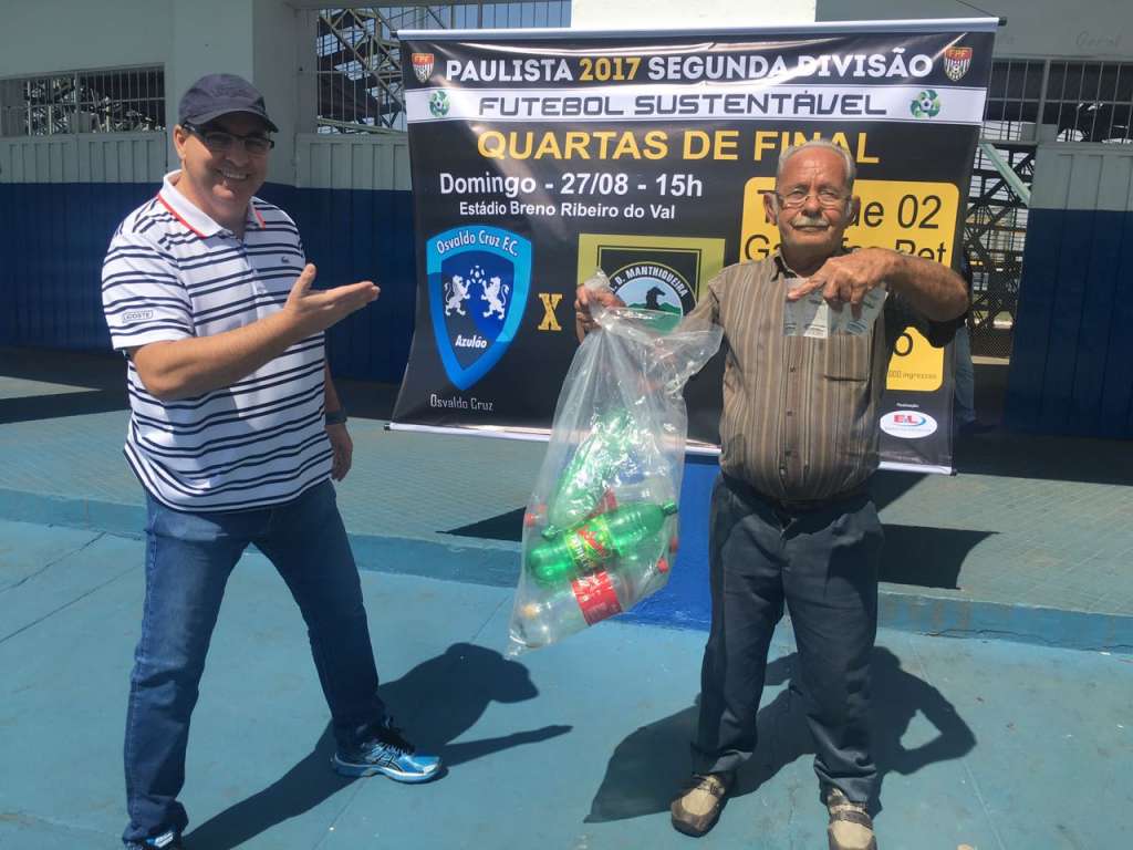 Em 24h, torcida do Osvaldo Cruz garante mil ingressos do Futebol Sustentável