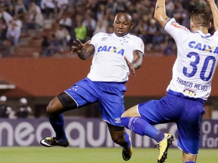 Sassá têm feito gols pelo time Celeste