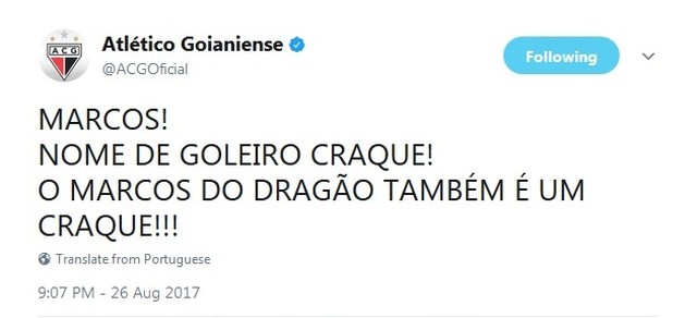 Twitter do Atlético-GO pira e comemora muita a vitória sobre o Corinthians 4 0002050263462 img