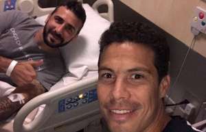 Após susto e internação, Pratto só voltará a treinar normalmente na segunda-feira