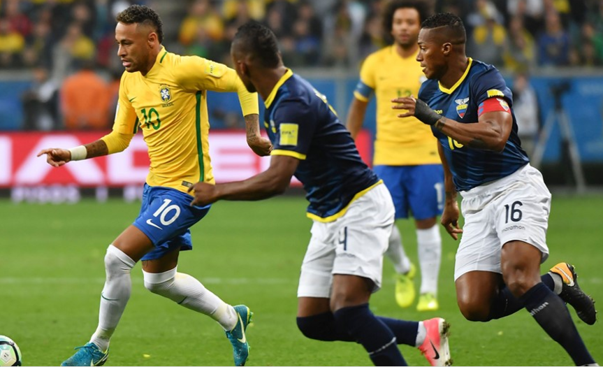 Brasil 2 x 0 Equador - Coutinho brilha, e seleção brasileira confirma a liderança 3 0002050264609 img