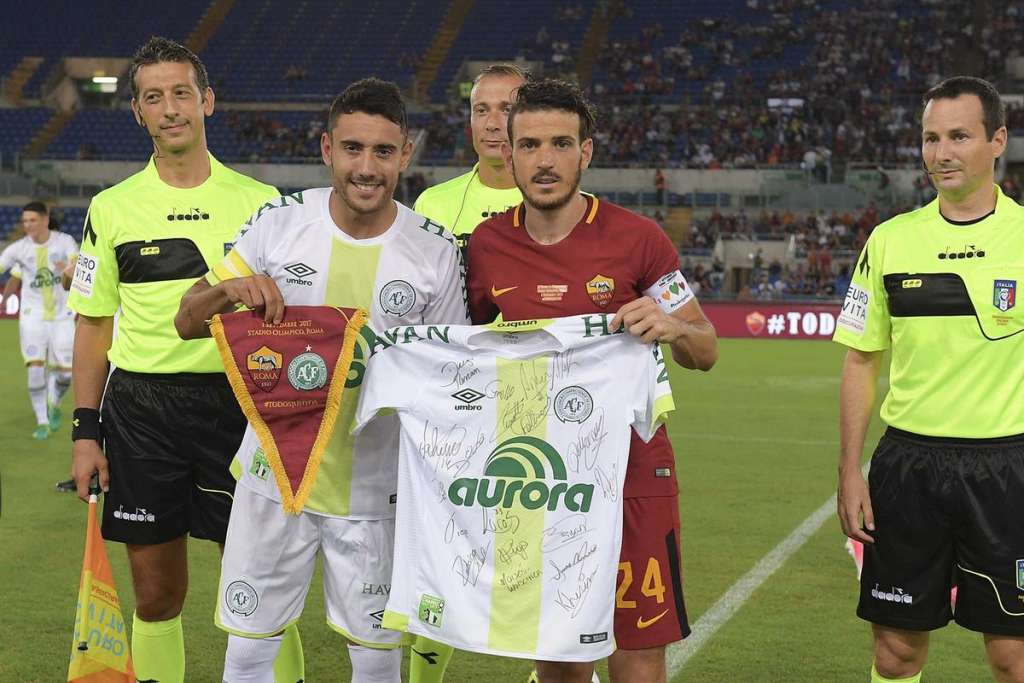 Sobrevivente, Ruschel marca, mas Chape perde para Roma por 4 a 1 2 0002050264769 img