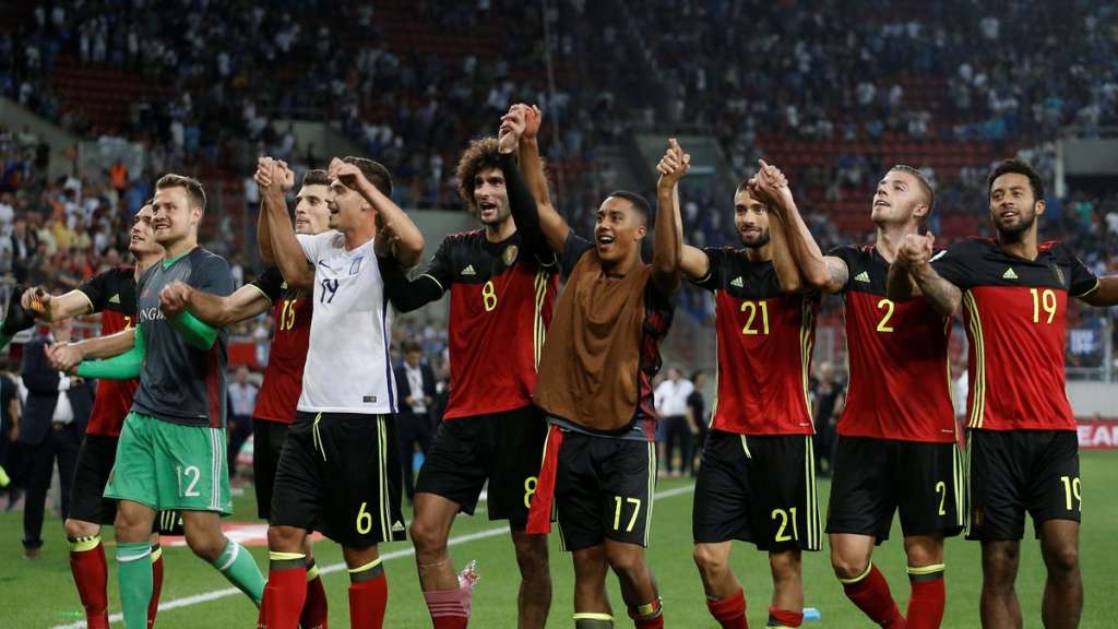 Bélgica é uma das seleções confirmadas na Rússia 2018