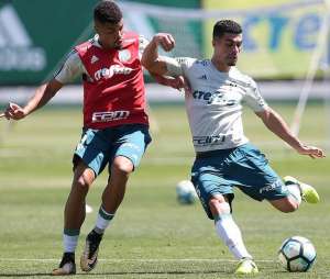 Egídio volta a ser testado no time titular do Palmeiras