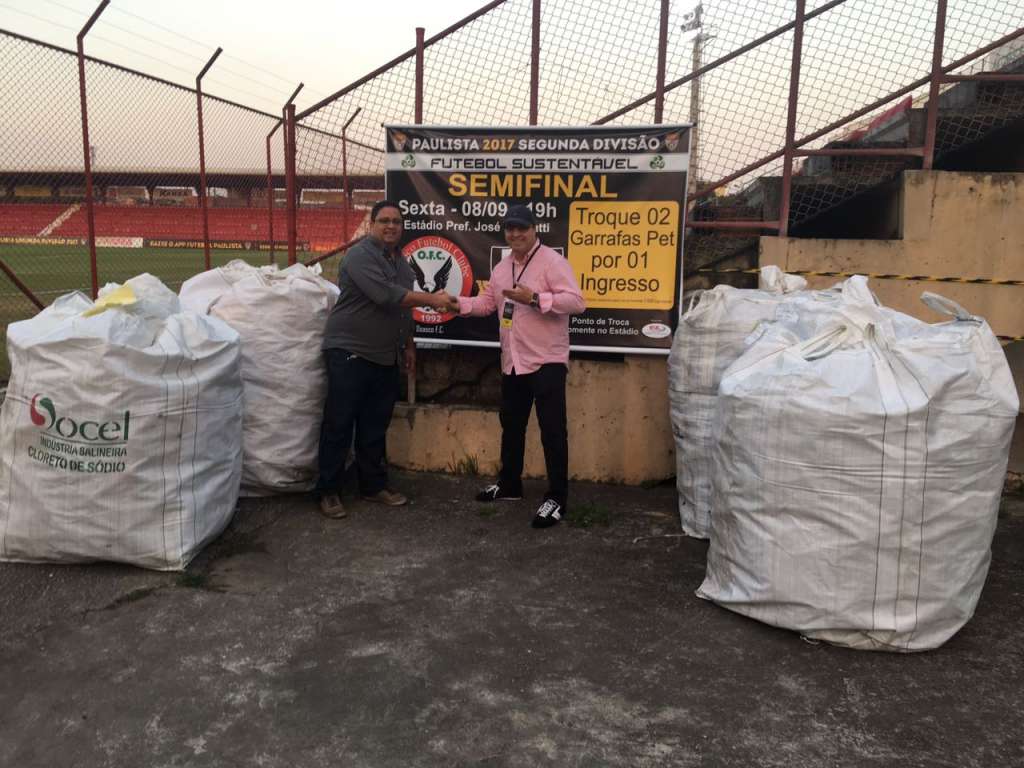 Projeto Futebol Sustentável deu show nesta sexta-feira