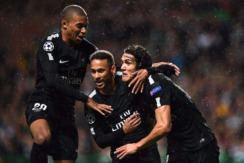 Mbappé, Neymar e Cavani brilharam na Liga dos Campeões