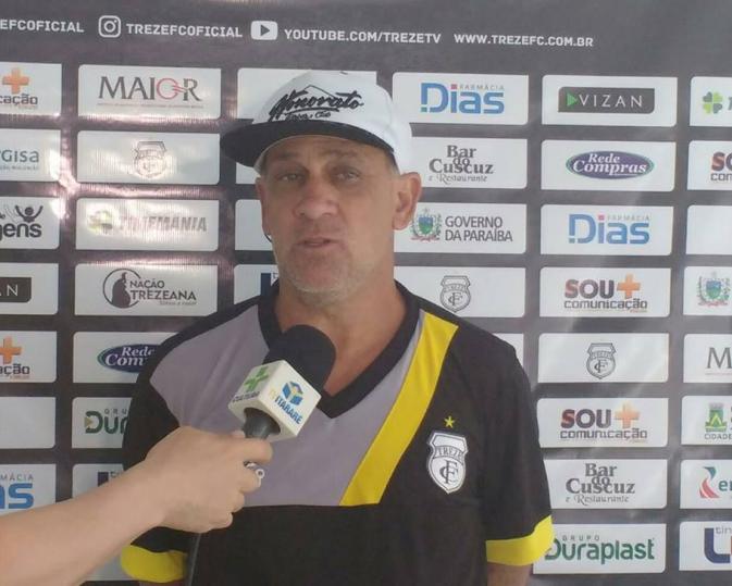 Ex-Treze, Celso Teixeira é o novo técnico do Campinense.