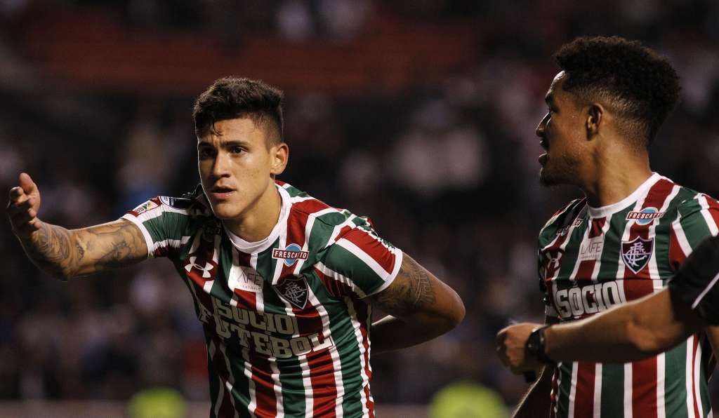Pedro marcou o gol da classificação do Flu frente à LDU