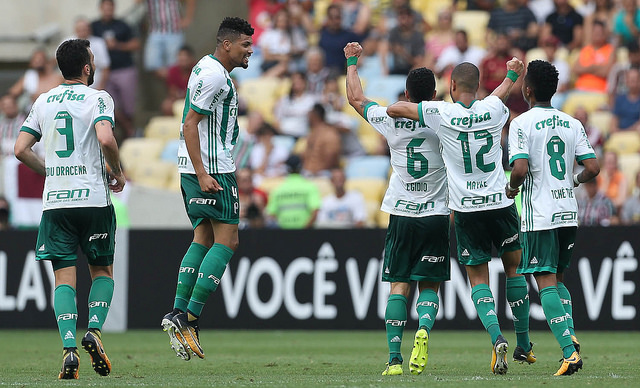Egídio foi o destaque do Palmeiras contra o Fluminense