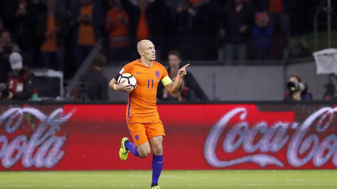 Eliminatórias: Fora da Copa, Robben anuncia aposentadoria da seleção holandesa