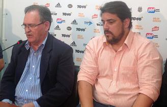 Dimarzio (à direita) e Vanderlei Pereira: ações para torcedor do futuro