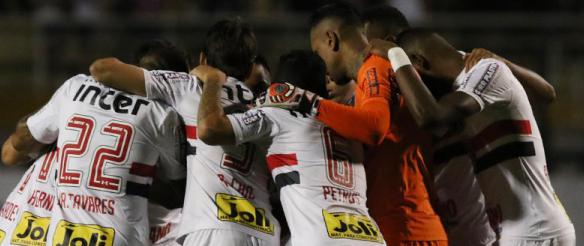 São Paulo está fechado e parece próximo de evitar o rebaixamento