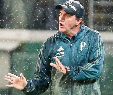 Cuca já estava com discurso viciado no Palmeiras