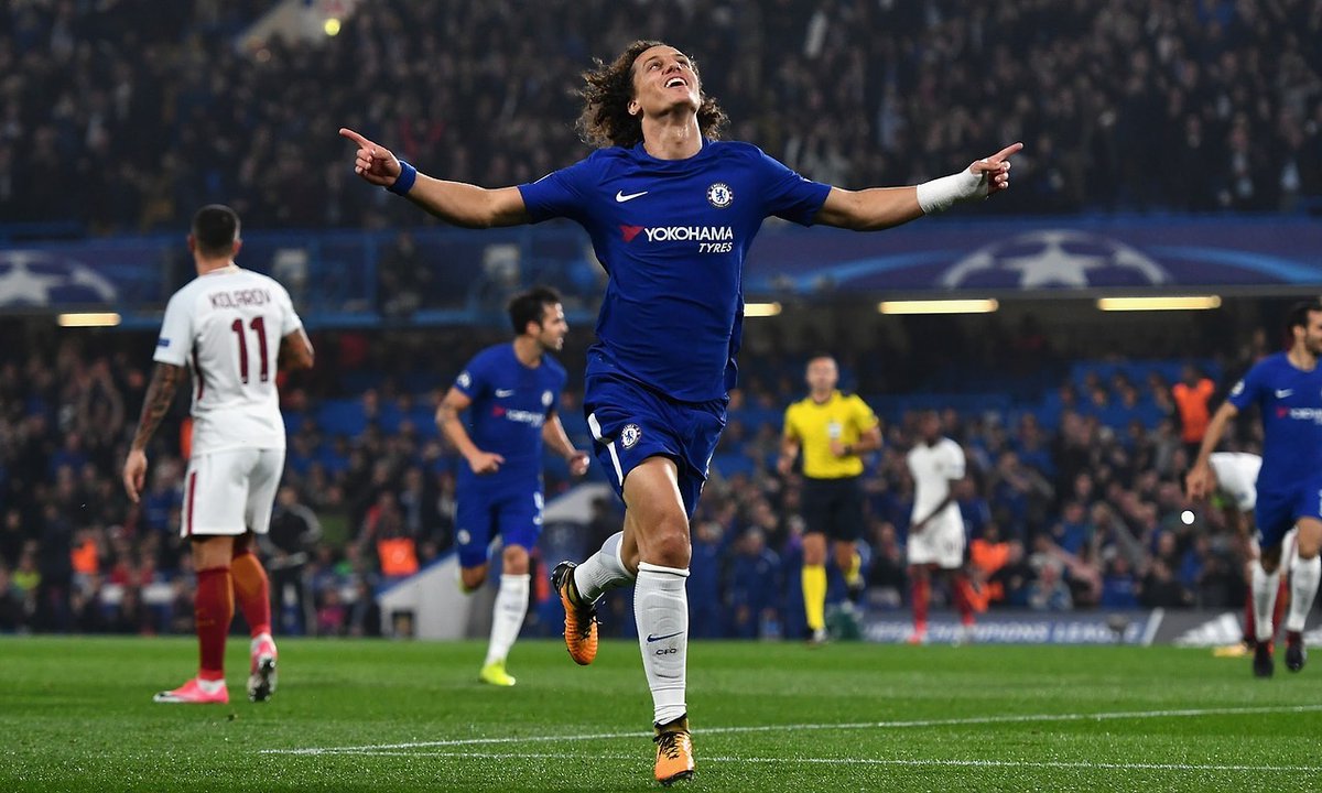 LIGA DOS CAMPEÕES: Chelsea empata com a Roma por 3 a 3 e segue líder de grupo