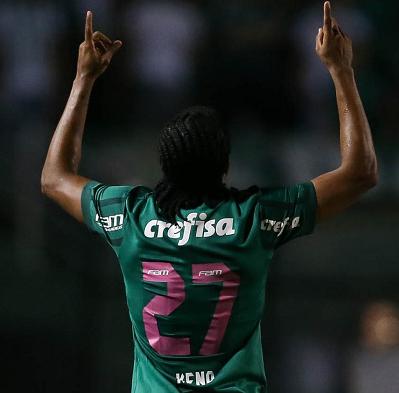 Keno marcou primeiro gol contra a Ponte Preta