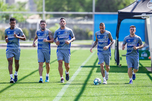 Titulares do Grêmio serão preservados (Foto: Lucas Uebel / Grêmio) 