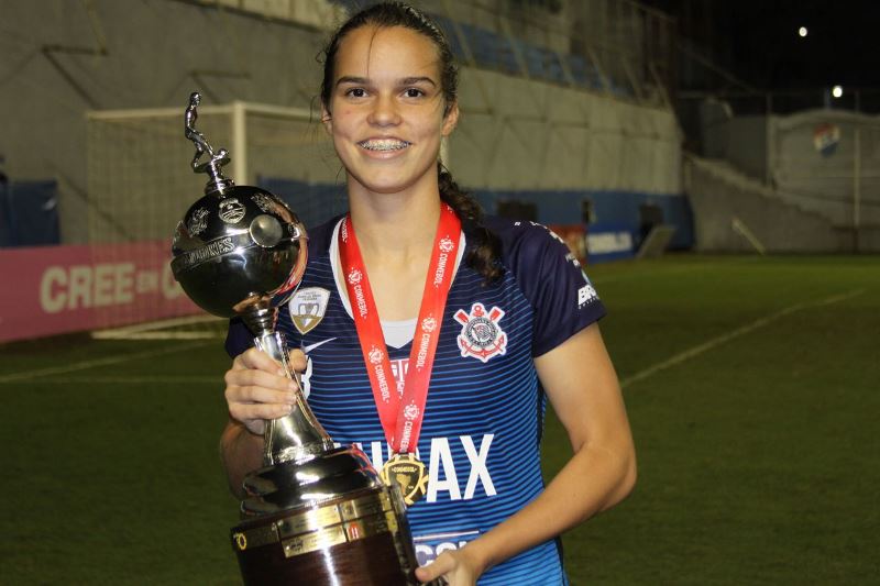 Libertadores Feminina: Ana Vitória celebra conquista inédita do Audax/Corinthians