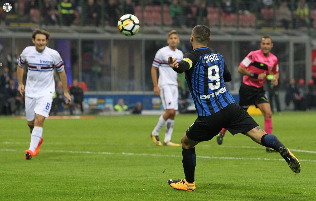 ITALIANO: Com dois gols de Icardi, Internazionale vence e vira líder provisória