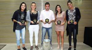 Paulista Feminino: União de gerações contribui para 'ambiente muito bom' no Santos