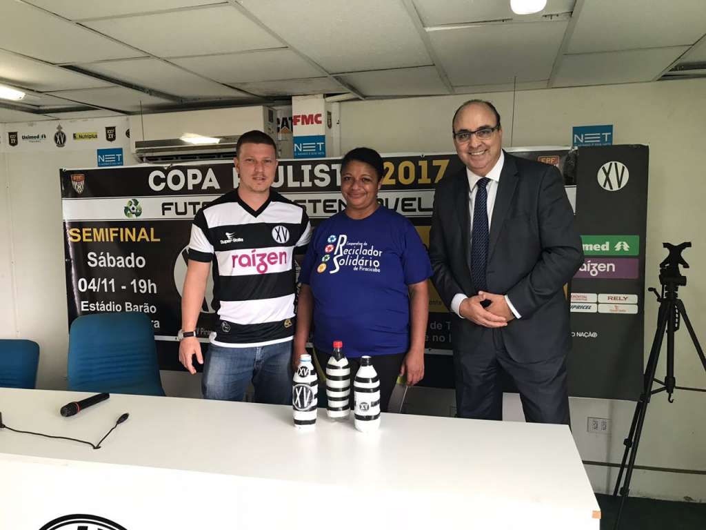 Troca de ingressos pelo Futebol Sustentável do XV de Piracicaba começa nesta quarta