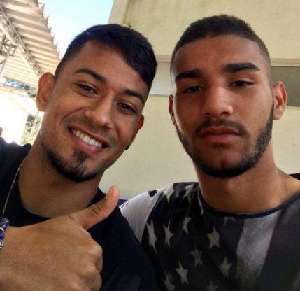 John Kleber, à direita, pode aparecer ao lado de Lucca no ataque