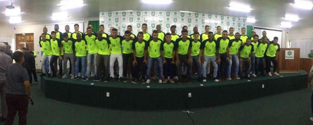 Gama se apresenta e começa a caminhada em busca do título do DF (Foto: Douglas Oliveira/Ascom Gama)