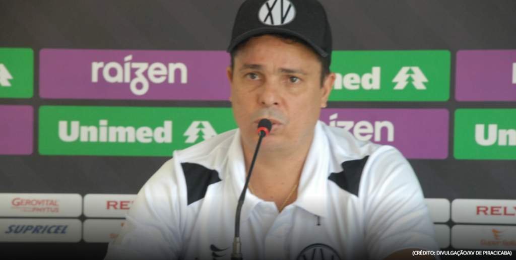  Após vitória em situação 'atípica', técnico do XV de Piracicaba exalta elenco