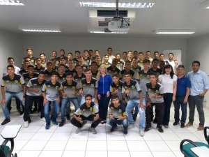 Categorias de base do Novorizontino participam de palestra motivacional