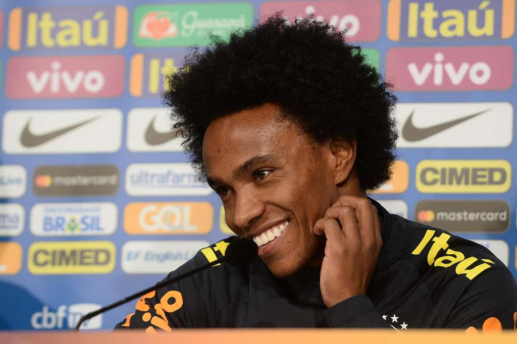 Willian será o capitão do Brasil no amistoso contra o Japão (Foto: Pedro Martins / MoWA Press)