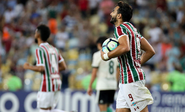 Henrique Dourado fez mais um gol no Brasileirão Henrique Dourado fez mais um gol no Brasileirão