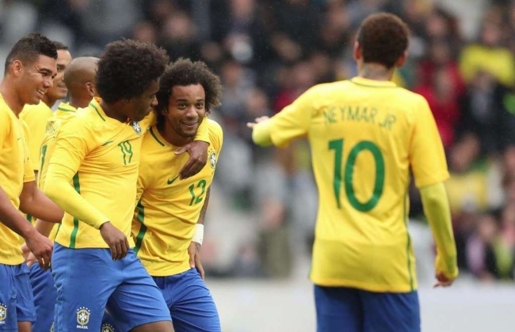 Autor de golaço, Marcelo exalta importância de seleção ganhar maior entrosamento