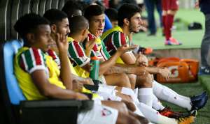 Diogo celebra primeira semana entre profissionais do Flu e aguarda oportunidades