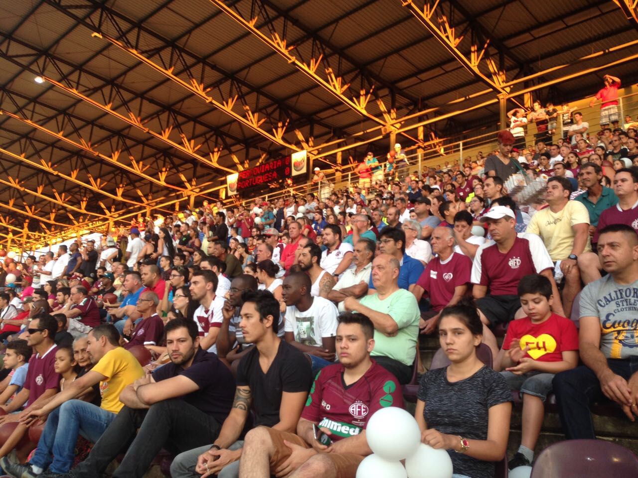 Futebol Sustentável garante bom público na classificação da Ferroviária para final