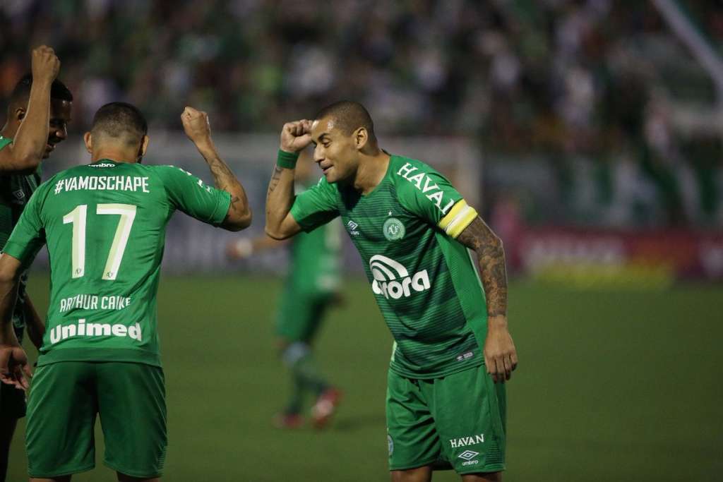 Wellington Paulista brilhou na vitória da Chapecoense - Reprodução/Chapecoense