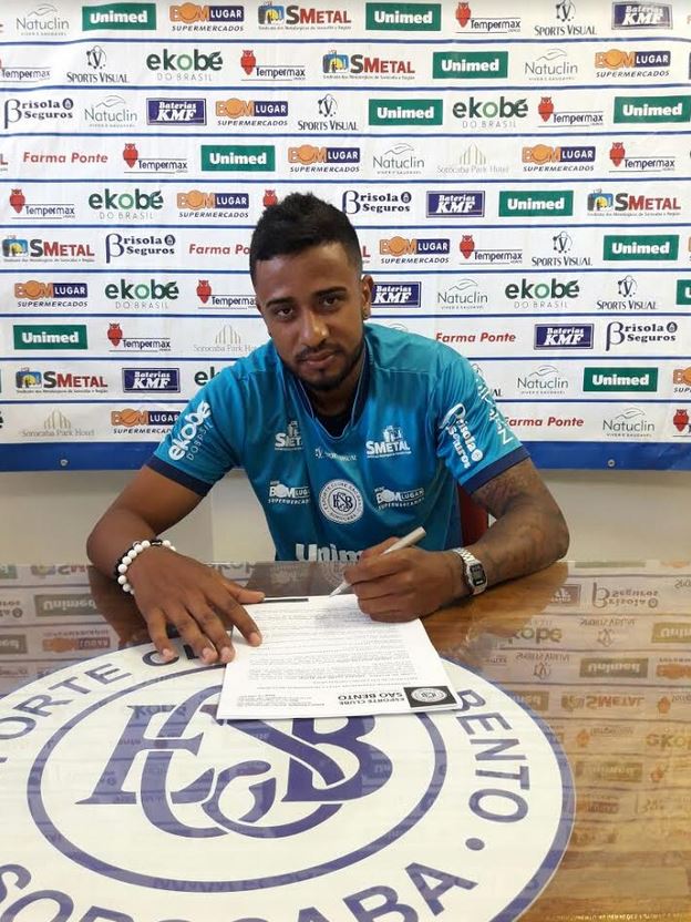 São Bento renova com meia Maicon Souza para a Série B de 2018