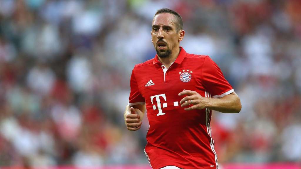 Ribery volta a treinar no Bayern de Munique após 45 dias de afastamento por lesão