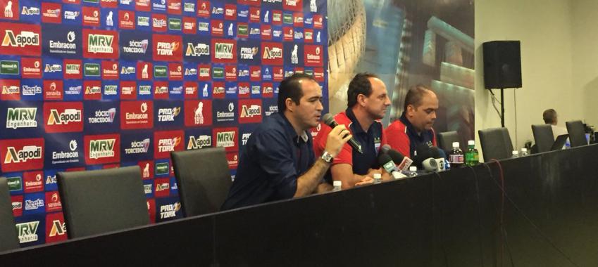 Rogério Ceni é apresentado no Fortaleza