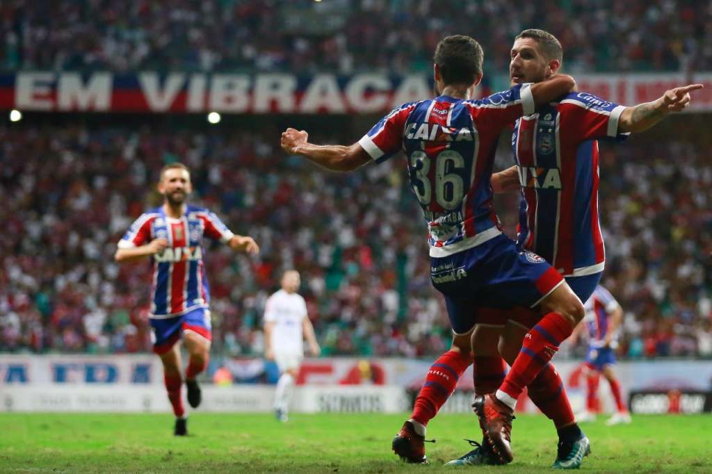 Bahia vence o Santos em casa - Jayme Brandão/Bahia Bahia vence o Santos em casa - Jayme Brandão/Bahia