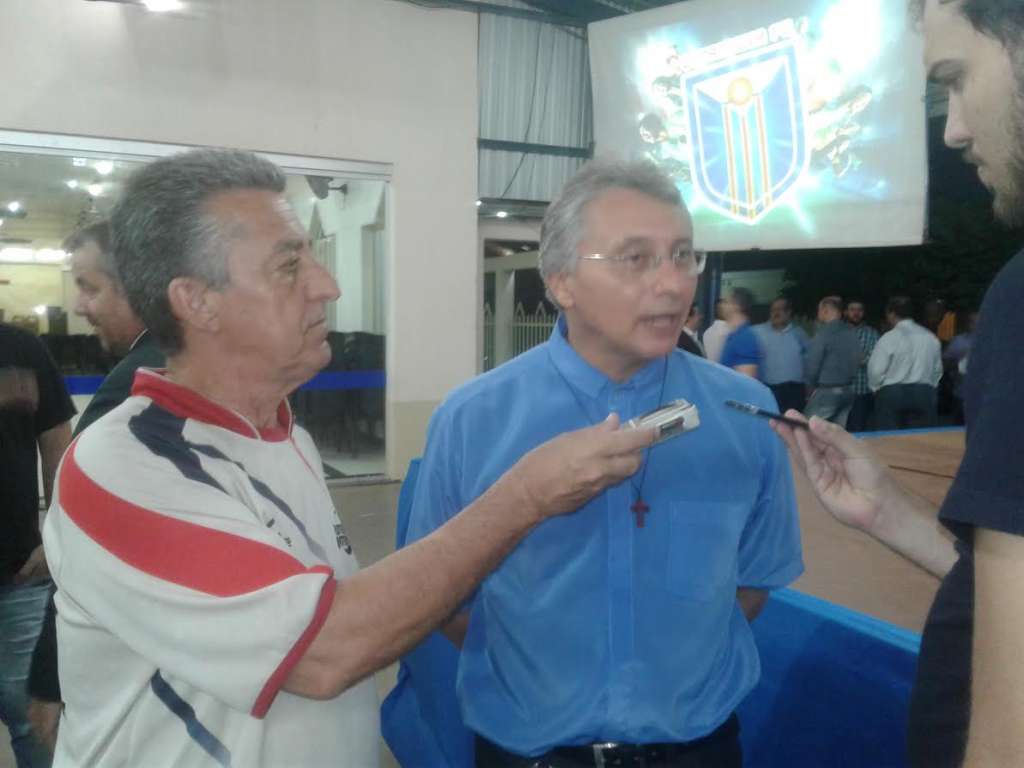 Padre Osvaldo de Oliveira Rosa é o idealizador do Catanduva FC (Foto: Oscar Silva)